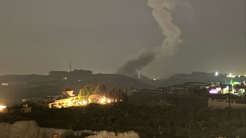 Israeli Airstrikes south Lebanon
