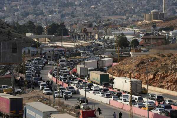 النزوح السوري الى شمال لبنان