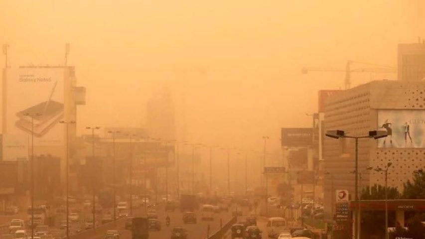 عاصفة رملية