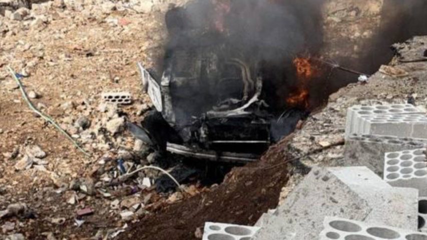 Beit Lif Vehicle airstrike
