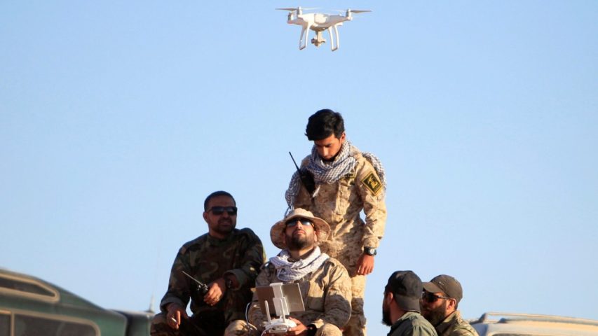 Hezbollah Fighters Drone