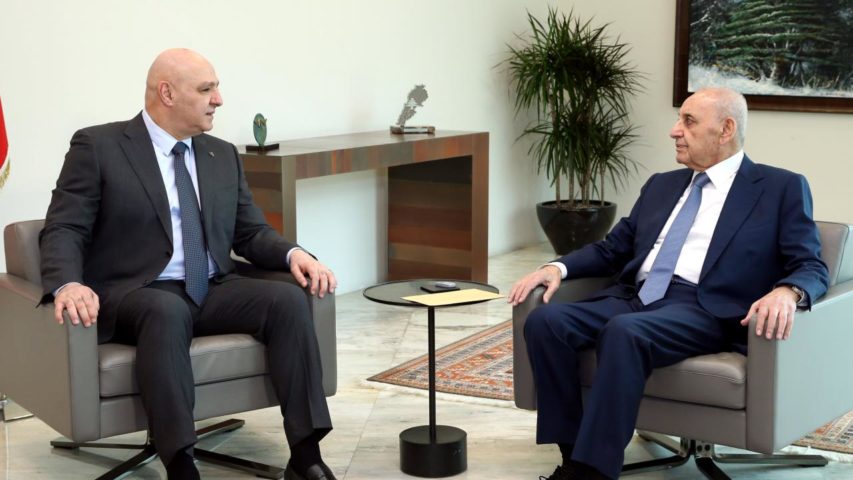 Joseph Aoun Nabih Berri (X_LBPresidency)