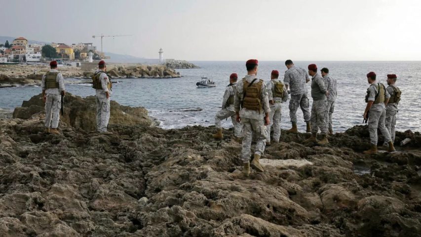 Lebanese Army Batroun Sea