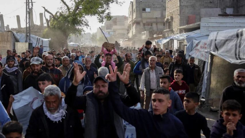 مظاهرات غزة ضد حماس