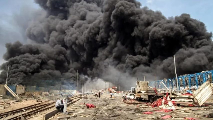 انفجار بندر عباس