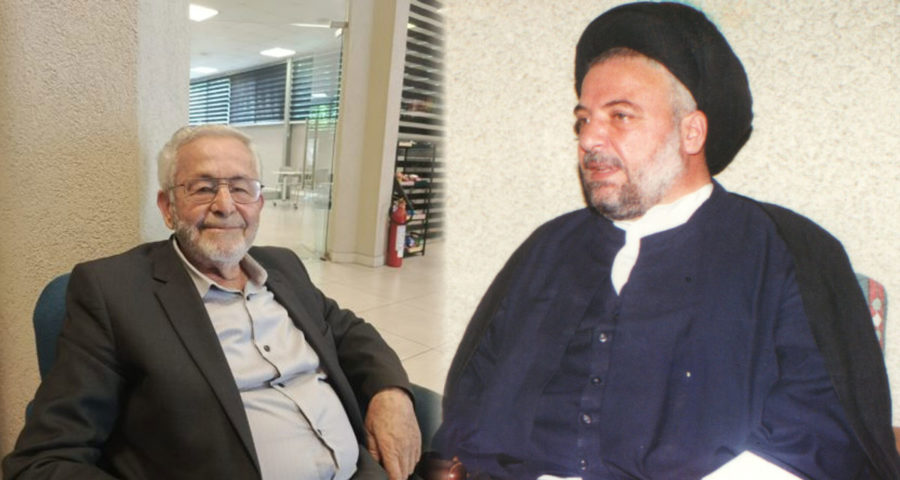 علي الشيخ عمار والسيد محمد حسن الامين