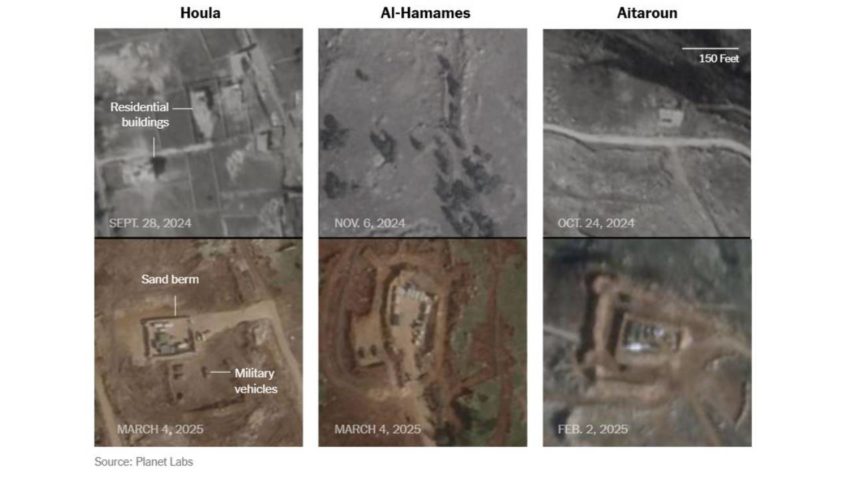 الاحتلال الإسرائيلي في سوريا ولبنان: صور ومؤشرات على بقاء طويل الأمد