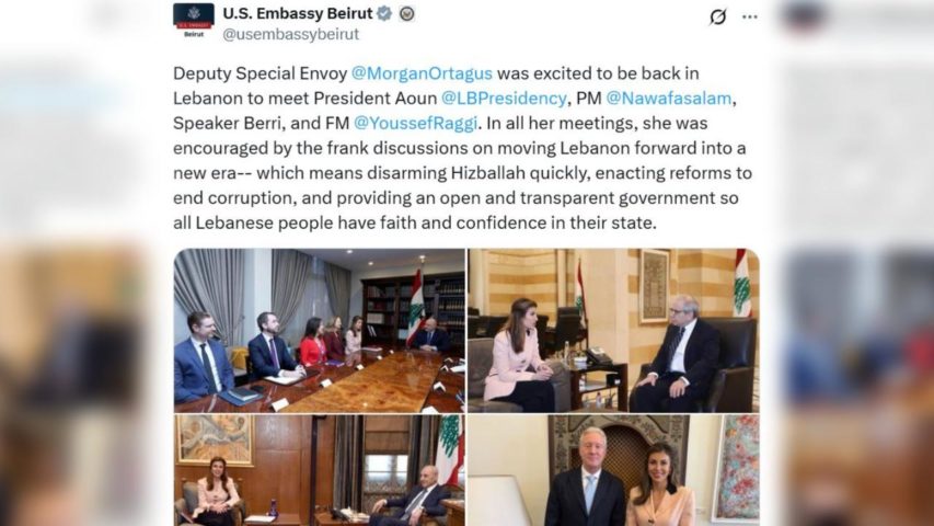 نزع السلاح بسرعة .. كشف مطالب أورتاغوس في لبنان وصور للأمكنة التي زارتها