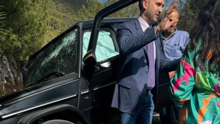 Teymour Joumblat Car accident