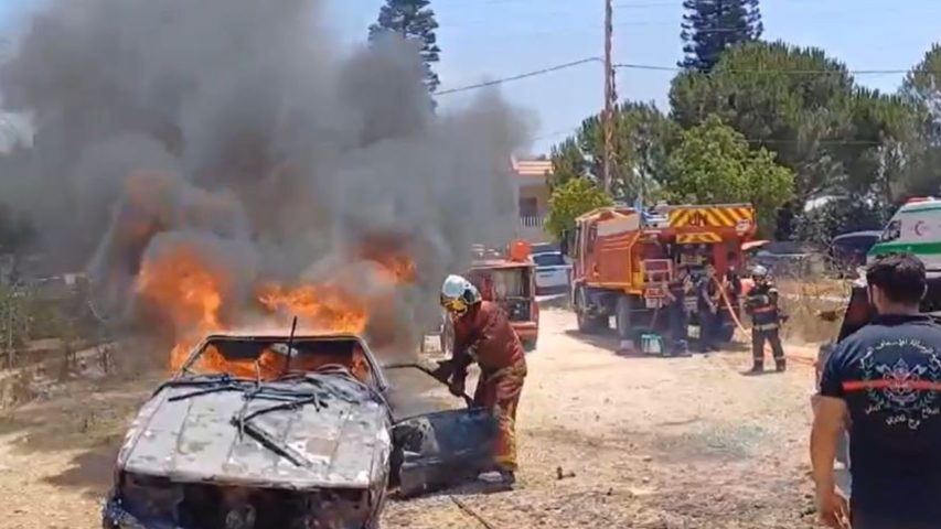 Fire South LEbanon