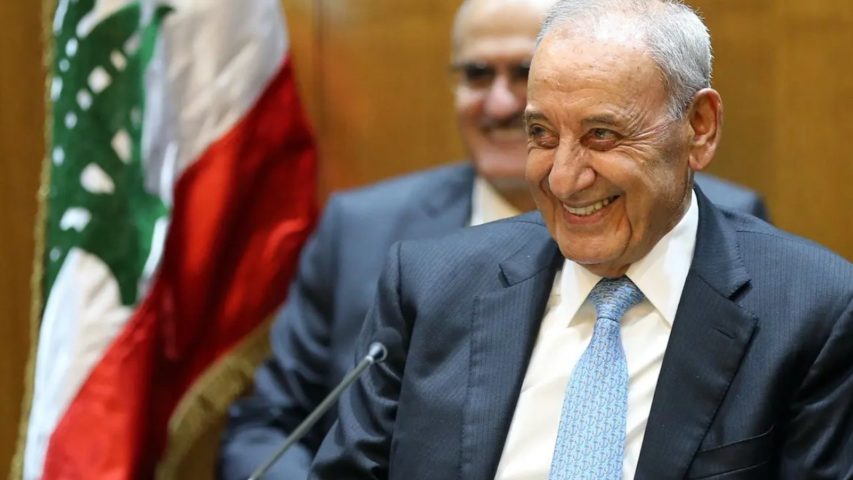 Nabih Berri Smiling
