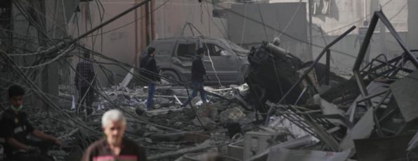 destruction after Israeli army strikes in the Dahiyeh suburb of Beirut Dahiyeh June 6 2025 (AP)