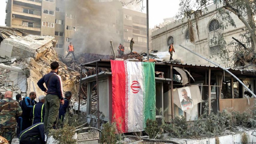 الهجوم الاسرائيلي على ايران