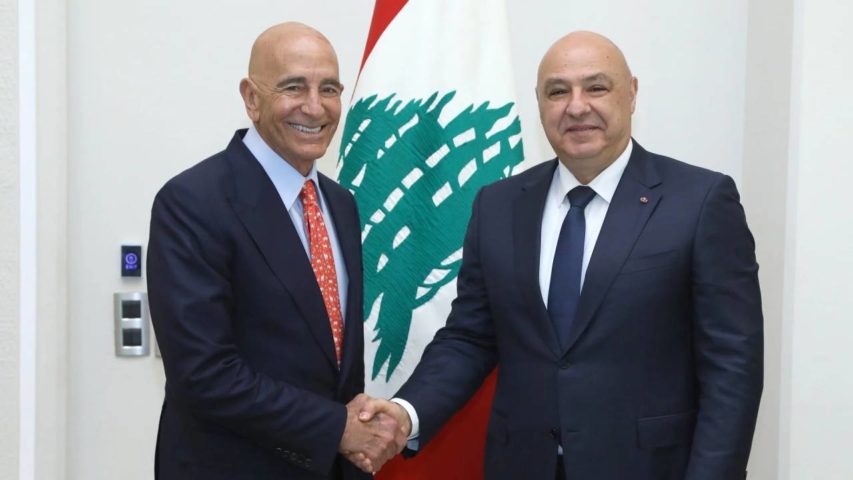 جوزيف عون وتوم براك