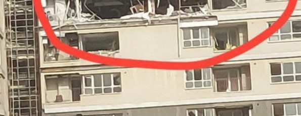 Explosion Tehran Apartment
