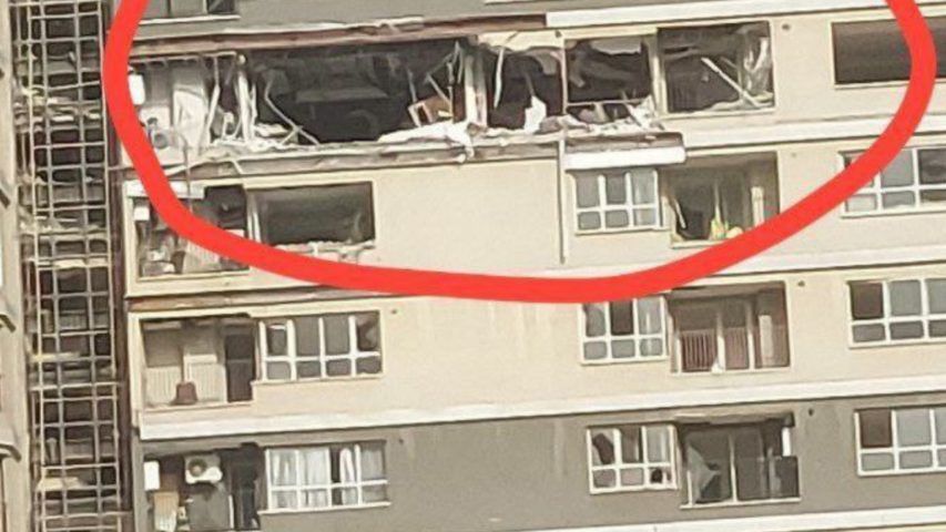 Explosion Tehran Apartment