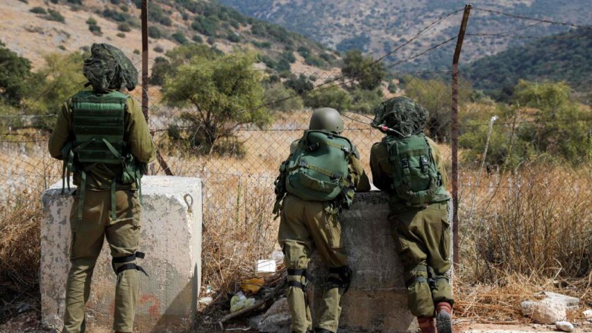 Israeli Army Syria Border