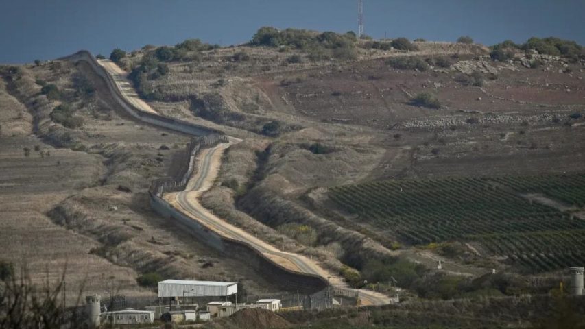 Israeli Syria Border Golan