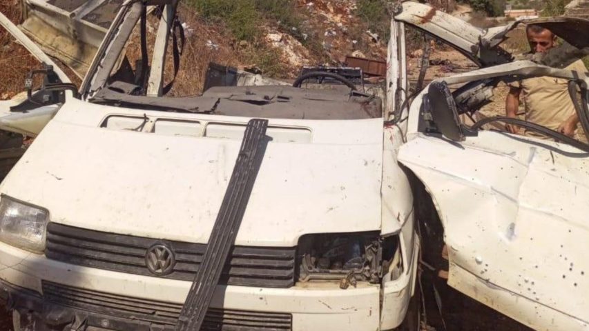 Pickup Airstrike Israeli Aita Al Chaab