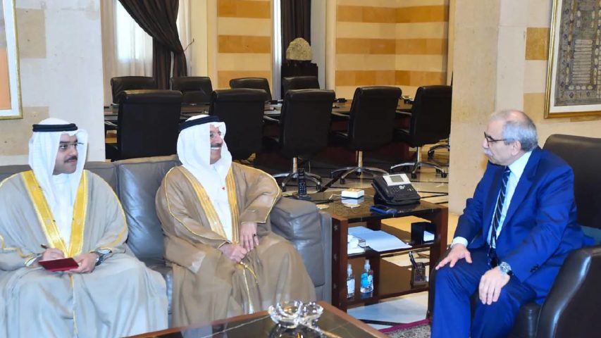 السفير البحريني وسلام