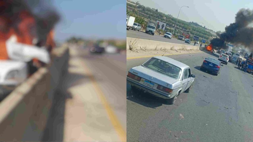 Car Airstrike Sidon