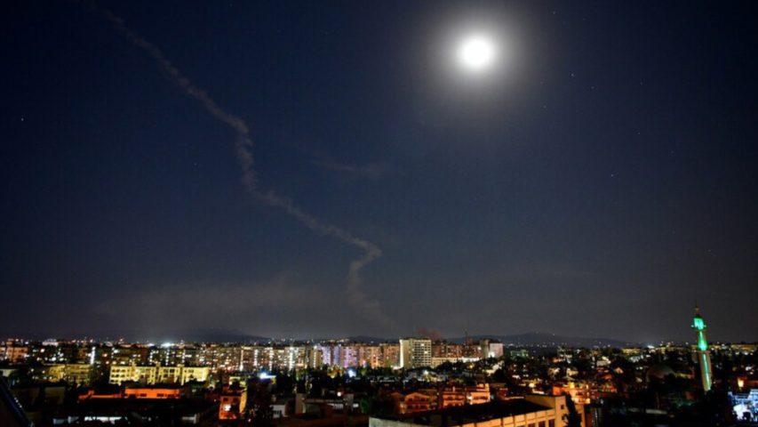 Damscus israeli jets