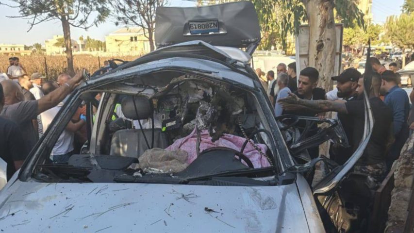 Bint Jbeil Car Airstrike Massacre