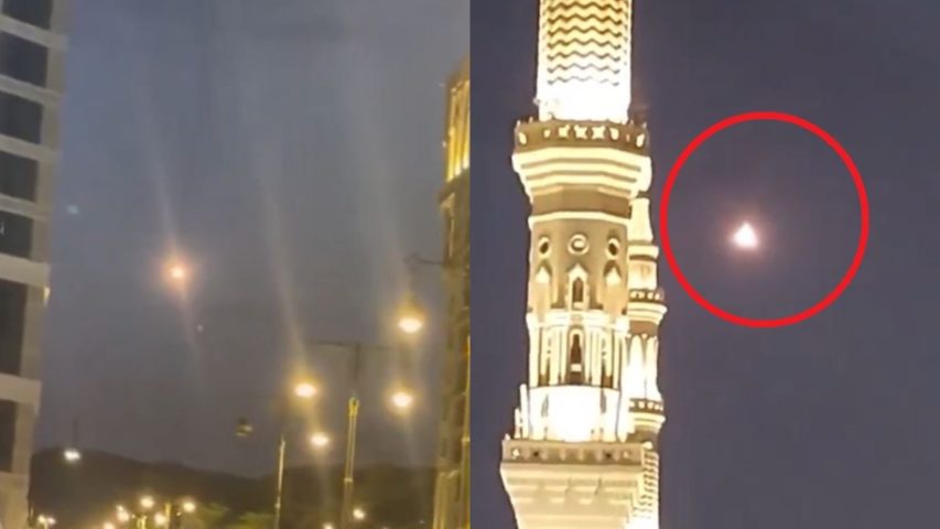 Medina Saudi Air Object alleged missile