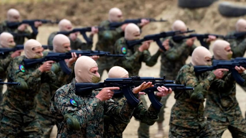 Radwan Forces Hezbollah (AP)