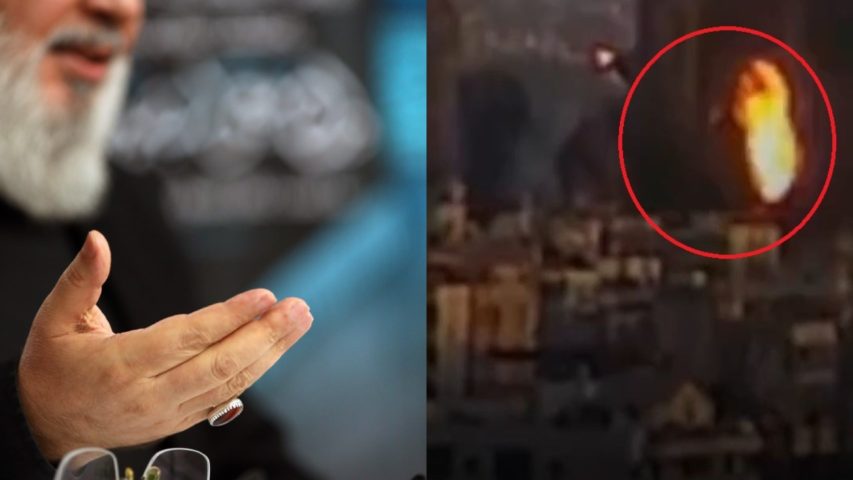 סייד נסראללה מתפלל להתנקשות