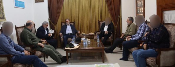 Hamas Al Jihad Iranian Officials Meeting on the day of October 7th 2023