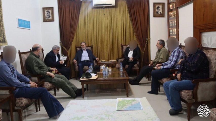 Hamas Al Jihad Iranian Officials Meeting on the day of October 7th 2023