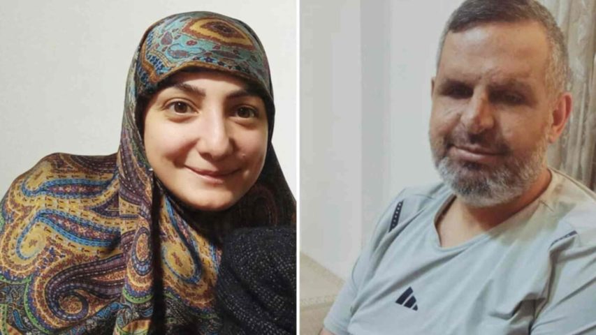 Hassan Atwi and his wife Zeinab Raslan