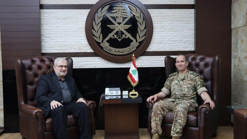 Mohammad Raad and General Rodolph Haykal