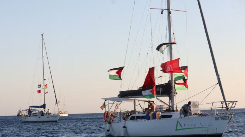 Sumud flotilla Palestine Gaza