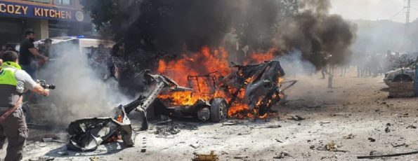 الغارة على تول