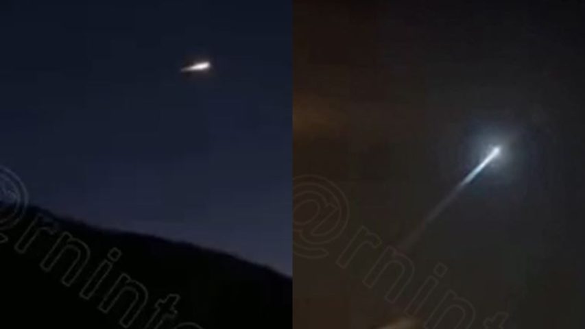 Alledged Iranian Attack on Kurdistan (Screenshot Janoubia_Telegram)