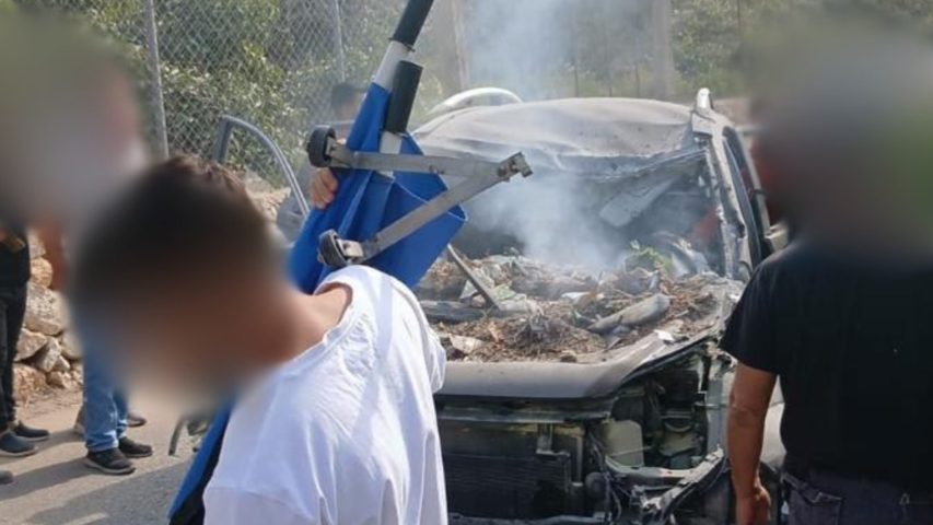 Bourj Rahal Car Airstrike