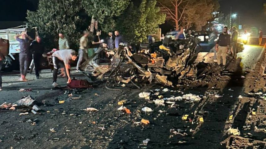 Froun Car Airstrike