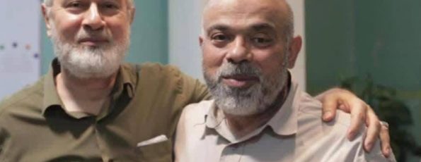 Haitham Ali Tabtabai' (right) and Ibrahim Akil