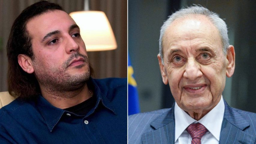 Hannibal Gaddafi and Nabih Berri
