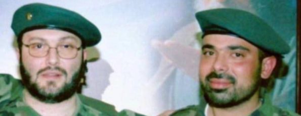 Haytham ali tabatabai and Imad Moughniyeh (Archive Photo)