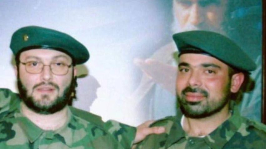 Haytham ali tabatabai and Imad Moughniyeh (Archive Photo)