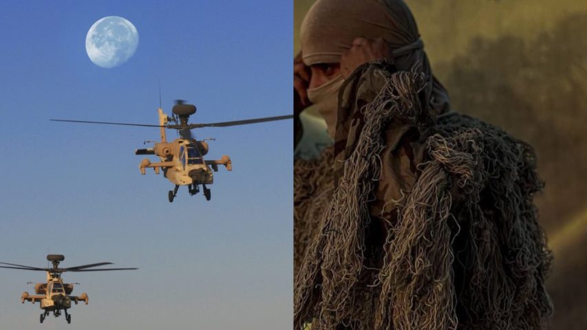 חבר האפאצ'י הישראלי וחברי חיזבאללה רדוואן