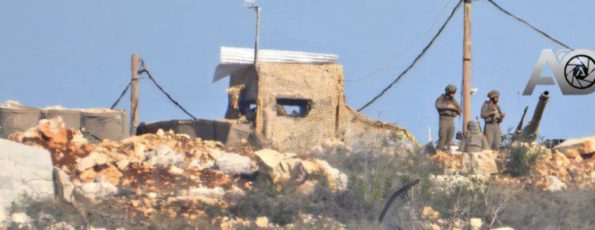 Israeli Army post near Jabal Blat South Lebanon nov.20 2025 (Credit: alichoeib1970)