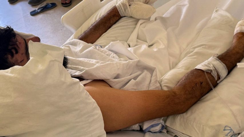 Pager Victim Hezbollah Wounded (Reuters)