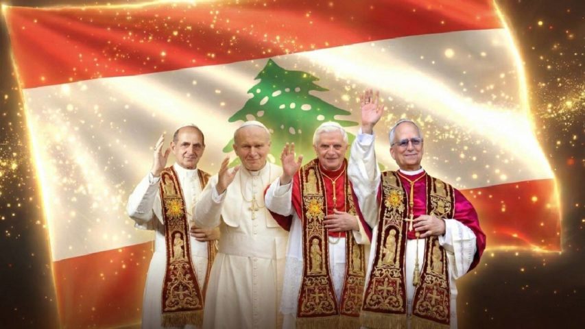 الباباوات في لبنان