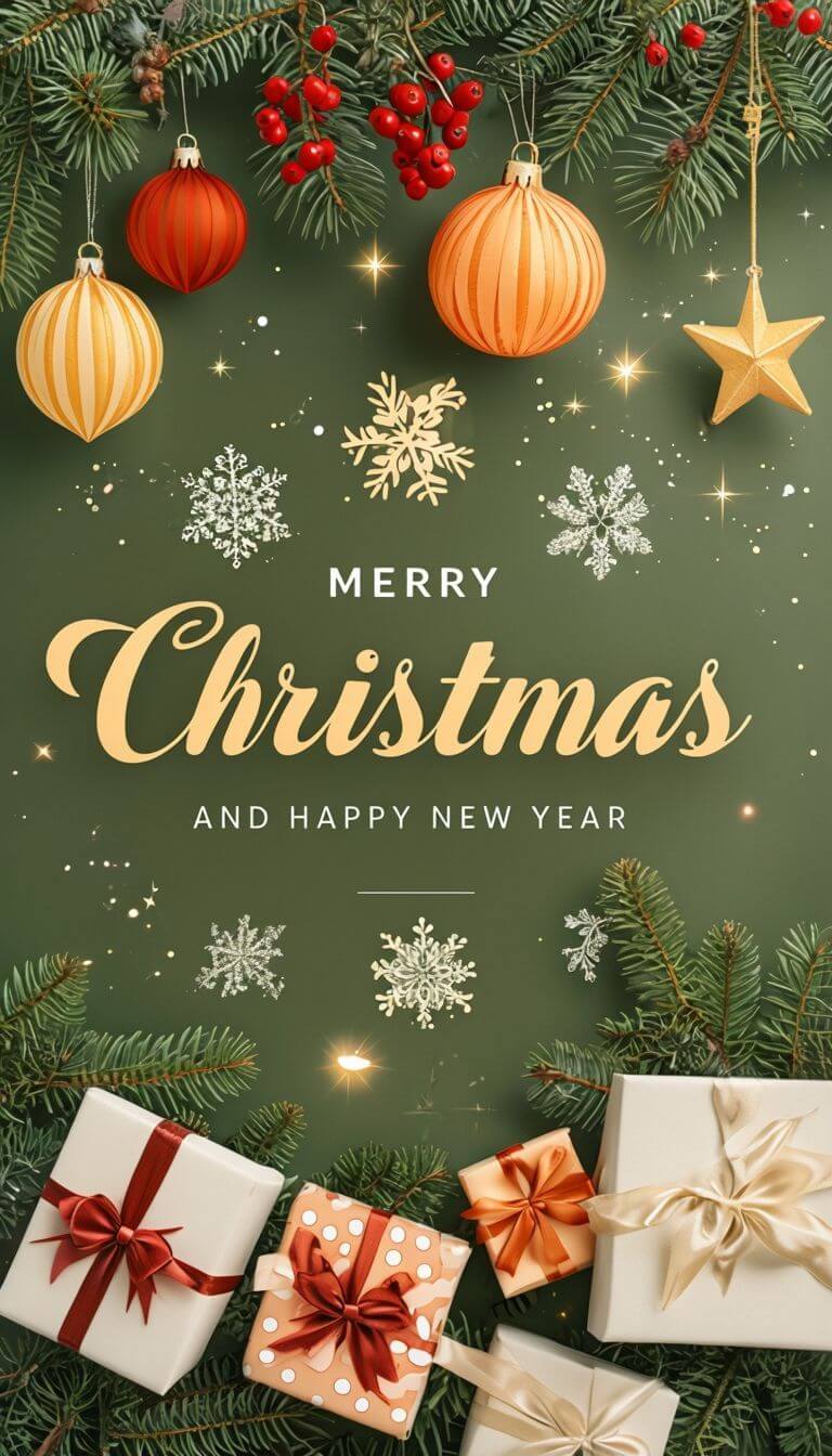 Merry Christmas And Happy New Year