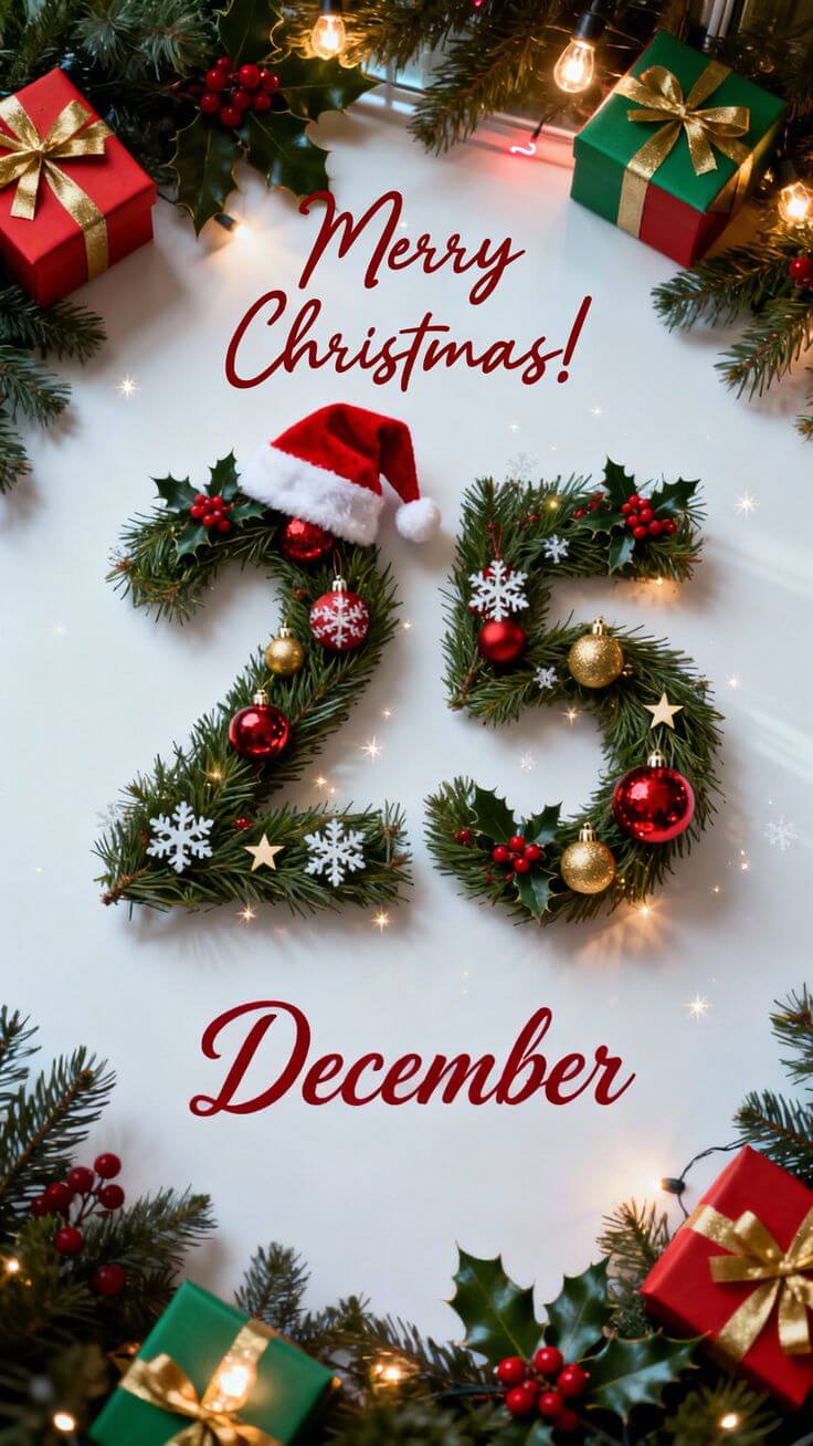 Merry Christmas 25 December
