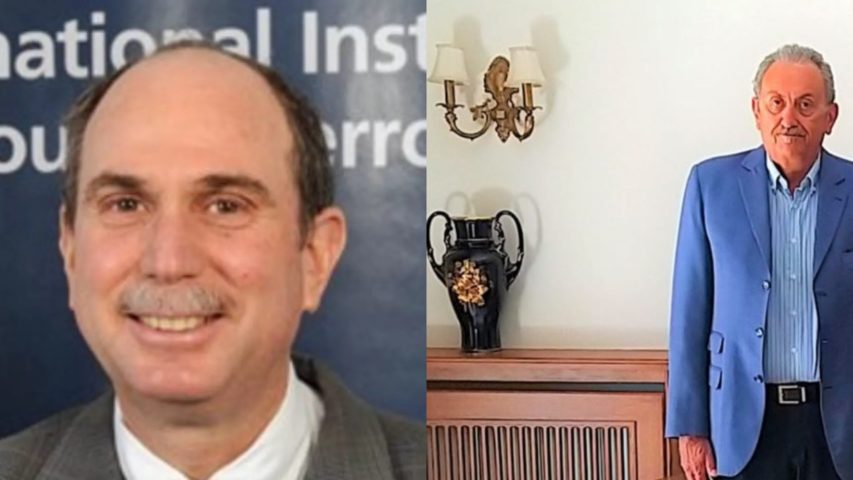 Joseph (Youssi) Draznin and Simon Karam (Collage_ Janoubia)